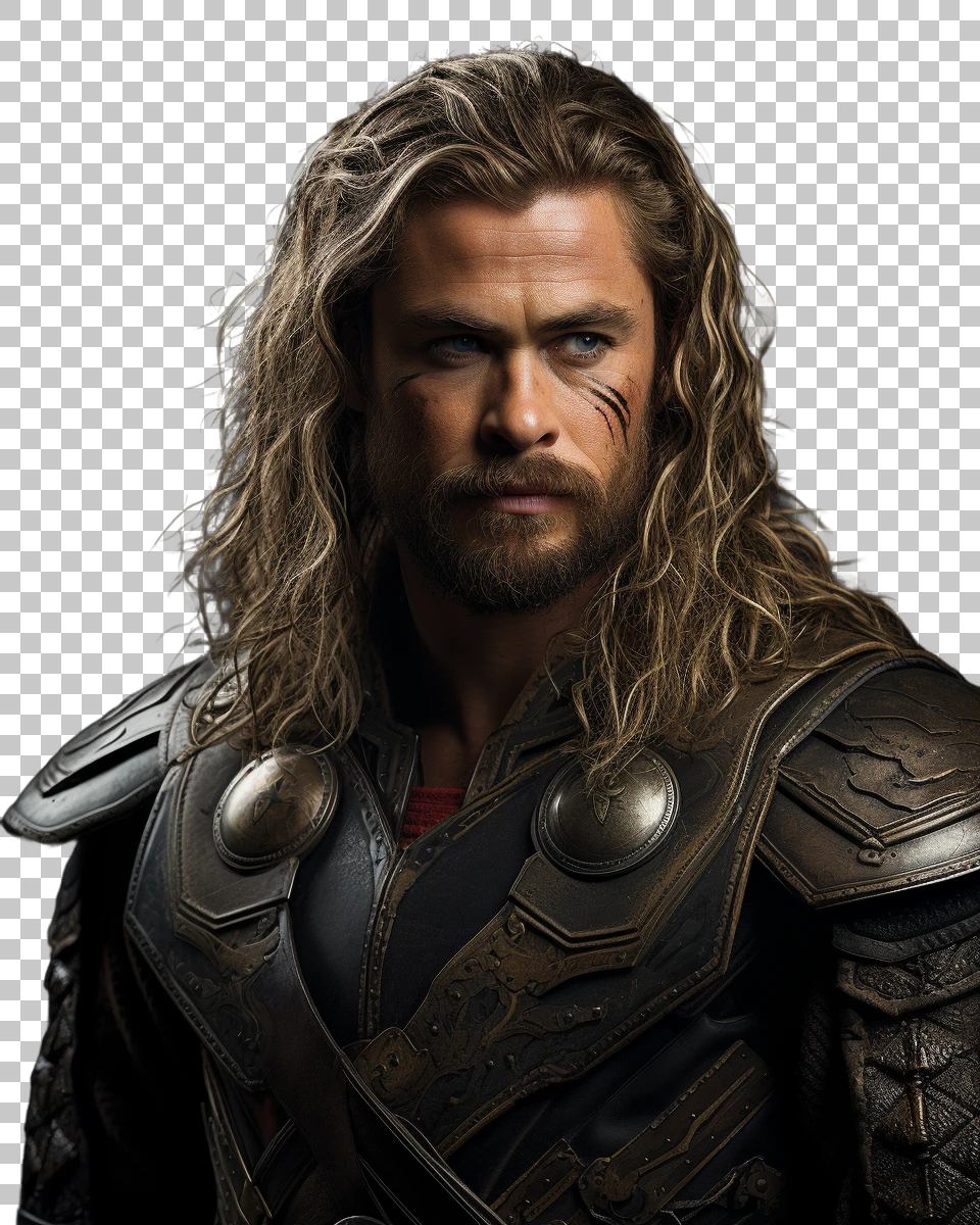 Thor Digital Illustration, Asgardian Deity's Artwork, Mighty Marvel Deity