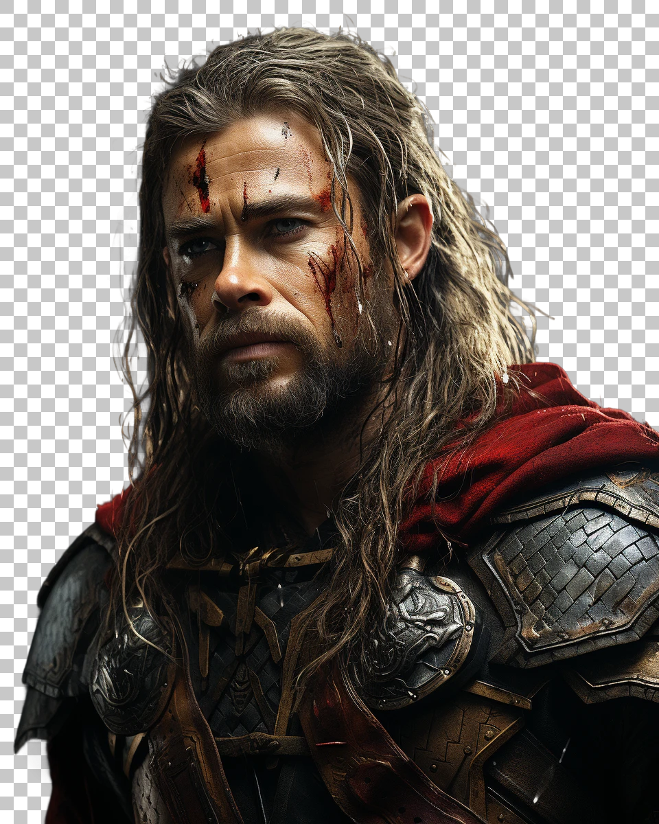 Thor Character Design, Marvel Comics Movie Superhero, Thor Cartoon Clipart