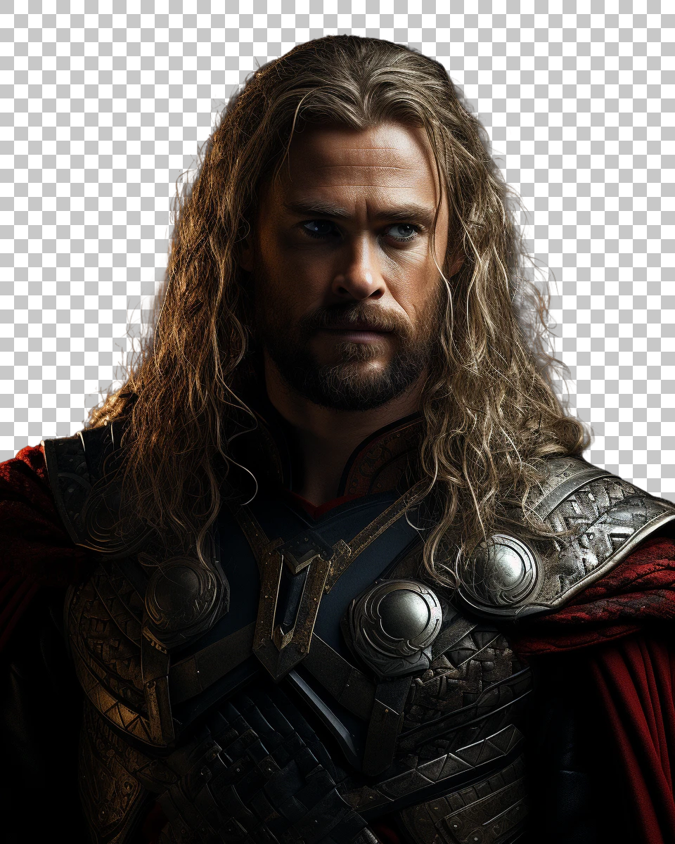 Thor Poster Design, Marvel Comics Icon, Asgardian Deity