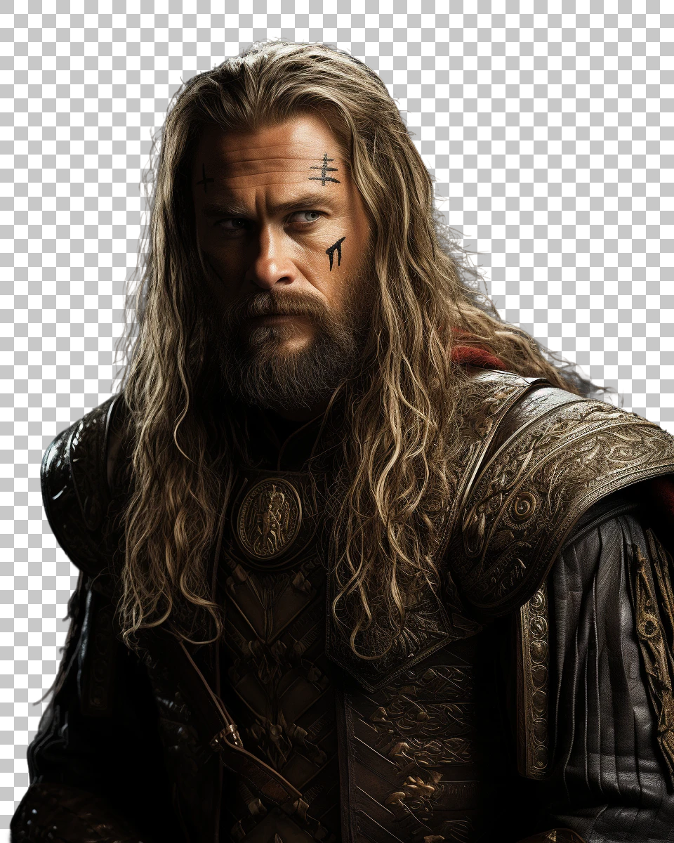 Thor Digital Artwork, Mighty Marvel Deity, Marvel Comics Superhero Portrait