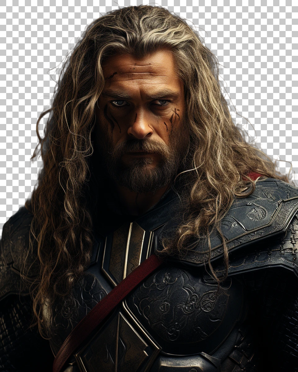 Thor Transparent Background, Norse Mythology Deity Icon, Asgardian Deity