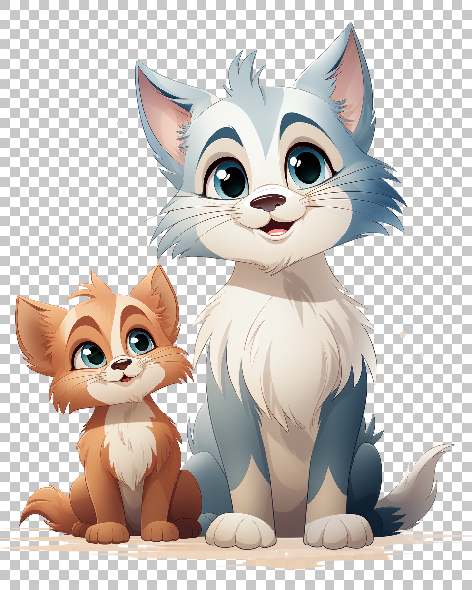 Tom and Jerry PNG Image, Cartoon Cat Mouse, Animated Series Clipart