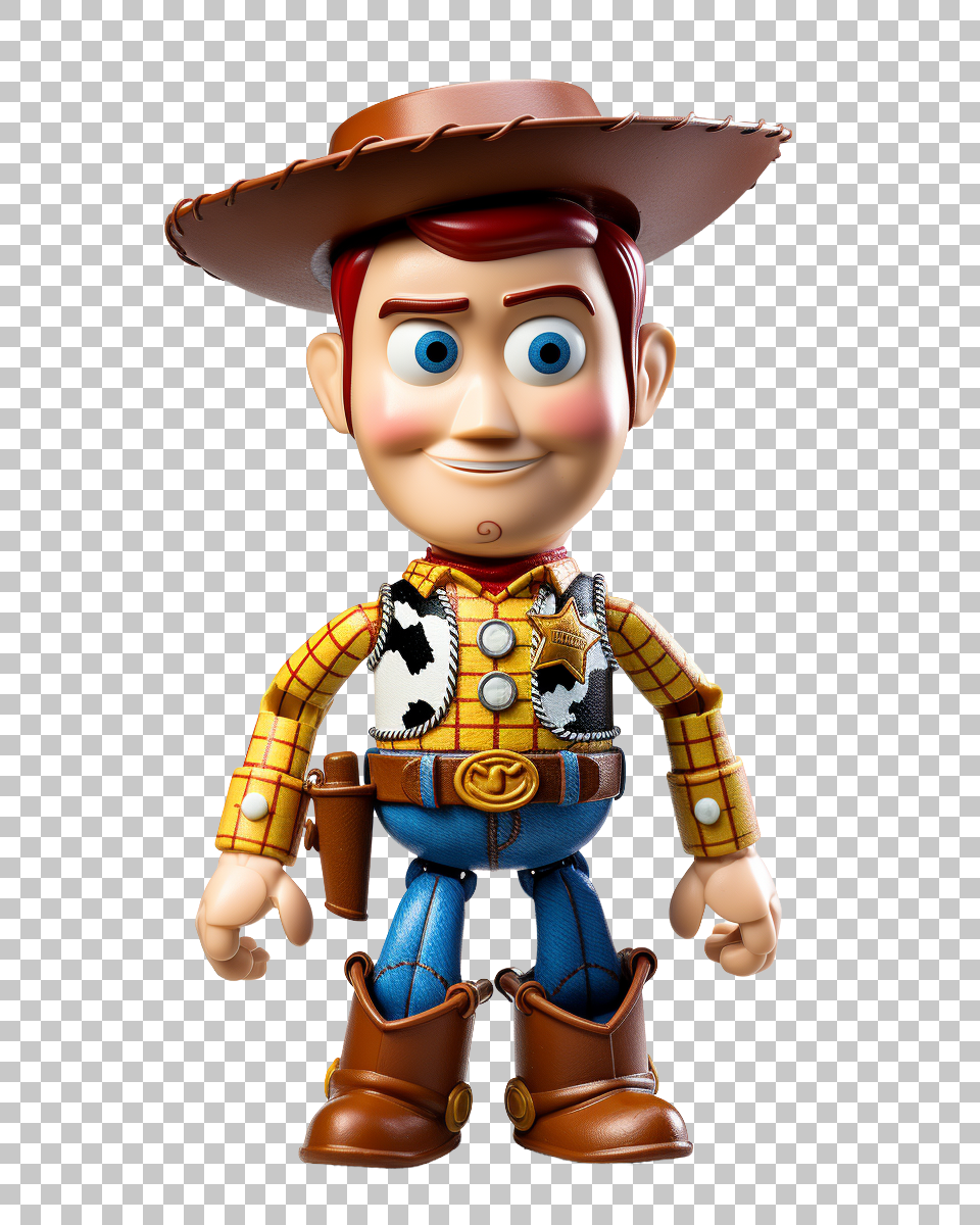 Woody Toy Story PNG, Cowboy Character Clipart, Disney Pixar