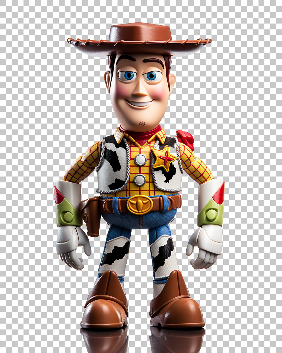 Woody Toy Story PNG, Cowboy Character Clipart, Disney Pixar