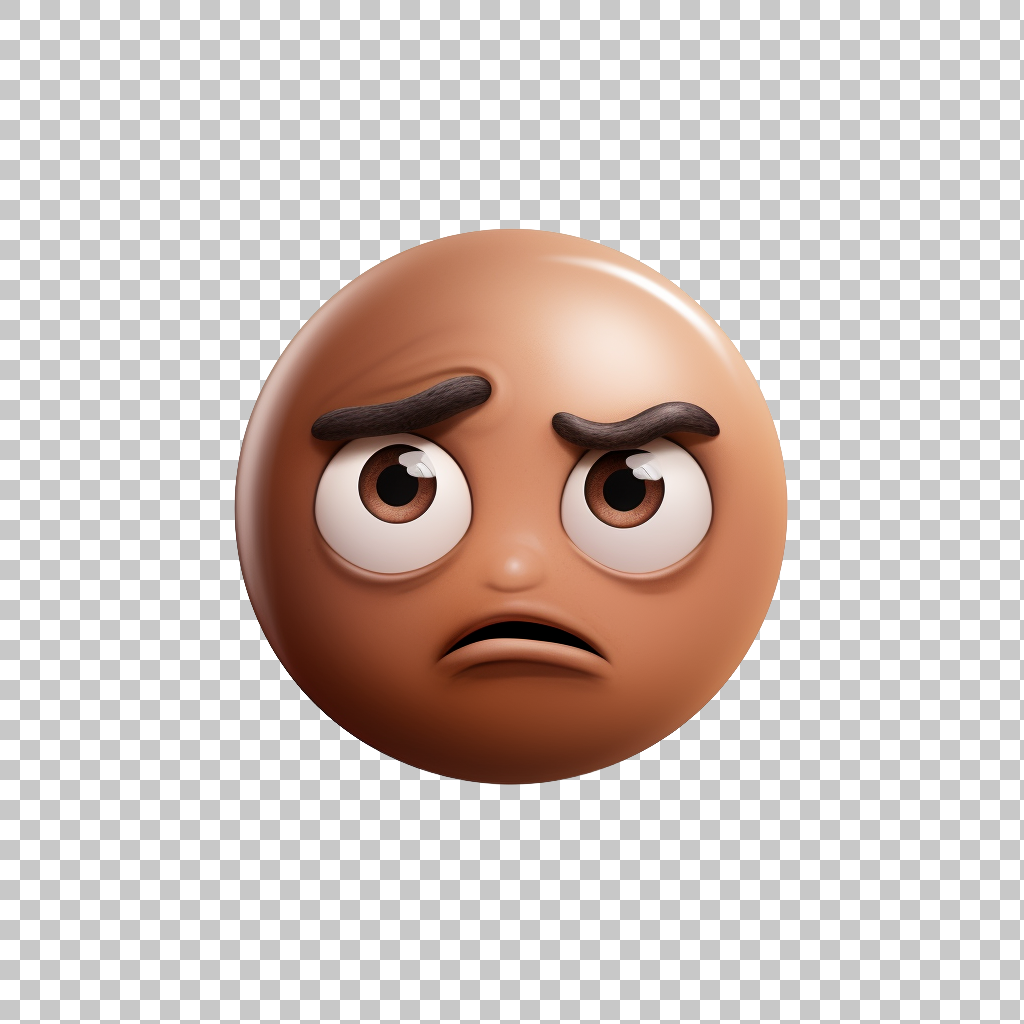 Tired Face Emoji PNG, Exhausted Emoticon Clipart, Sleepy Symbol