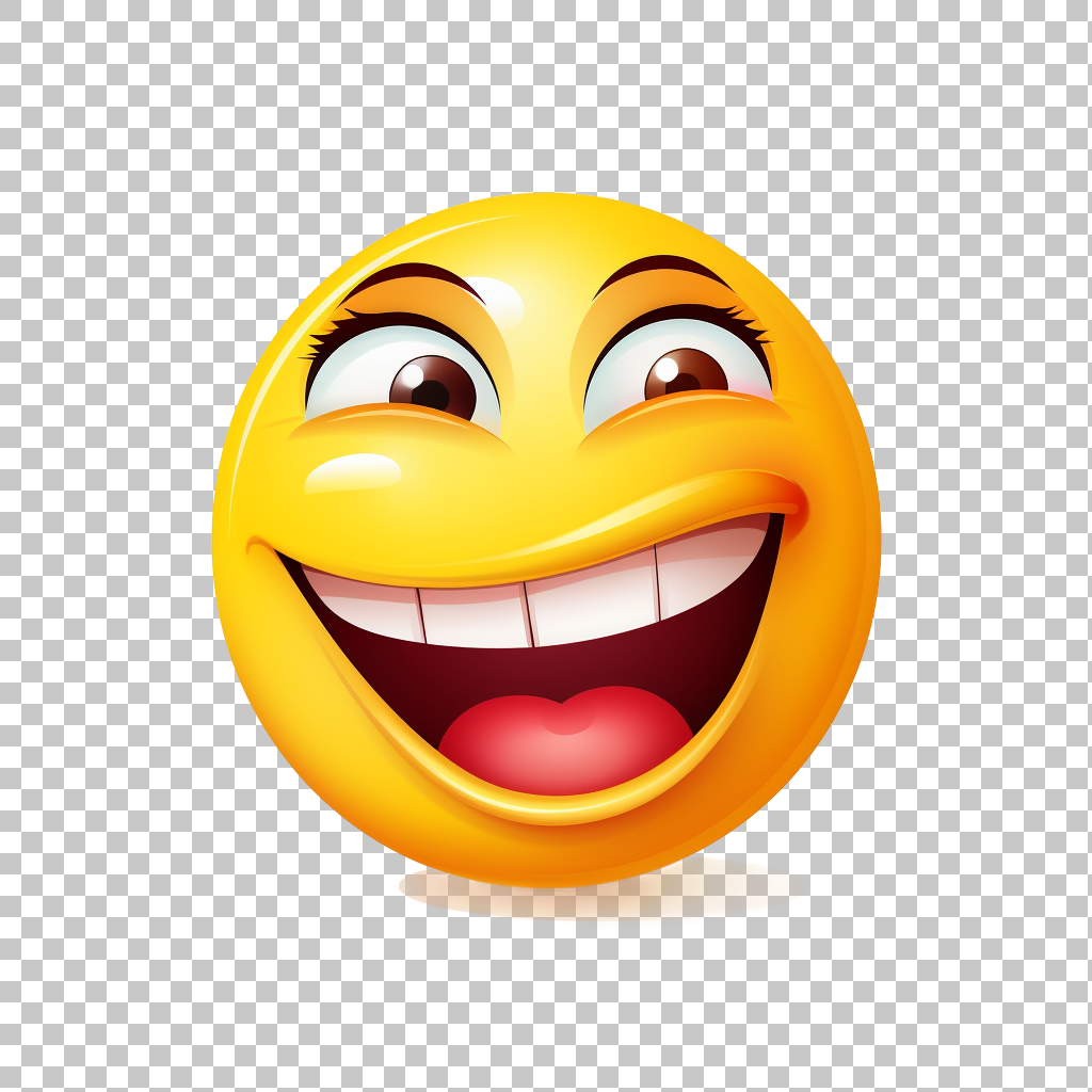 Winking Face Emoji PNG, Playful Emoticon Clipart, Flirt Symbol