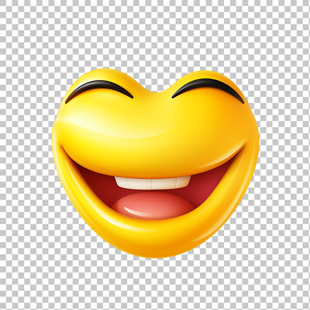 Winking Face Emoji PNG, Flirty Emoticon Clipart, Cute Symbol