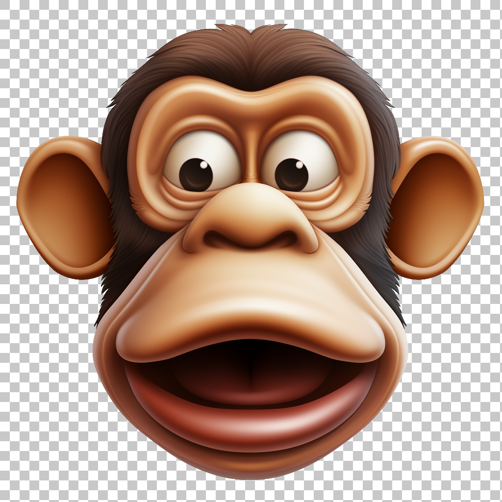 Hush Monkey Face Emoticon Transparent Image, Quiet Symbol, Muted Clipart