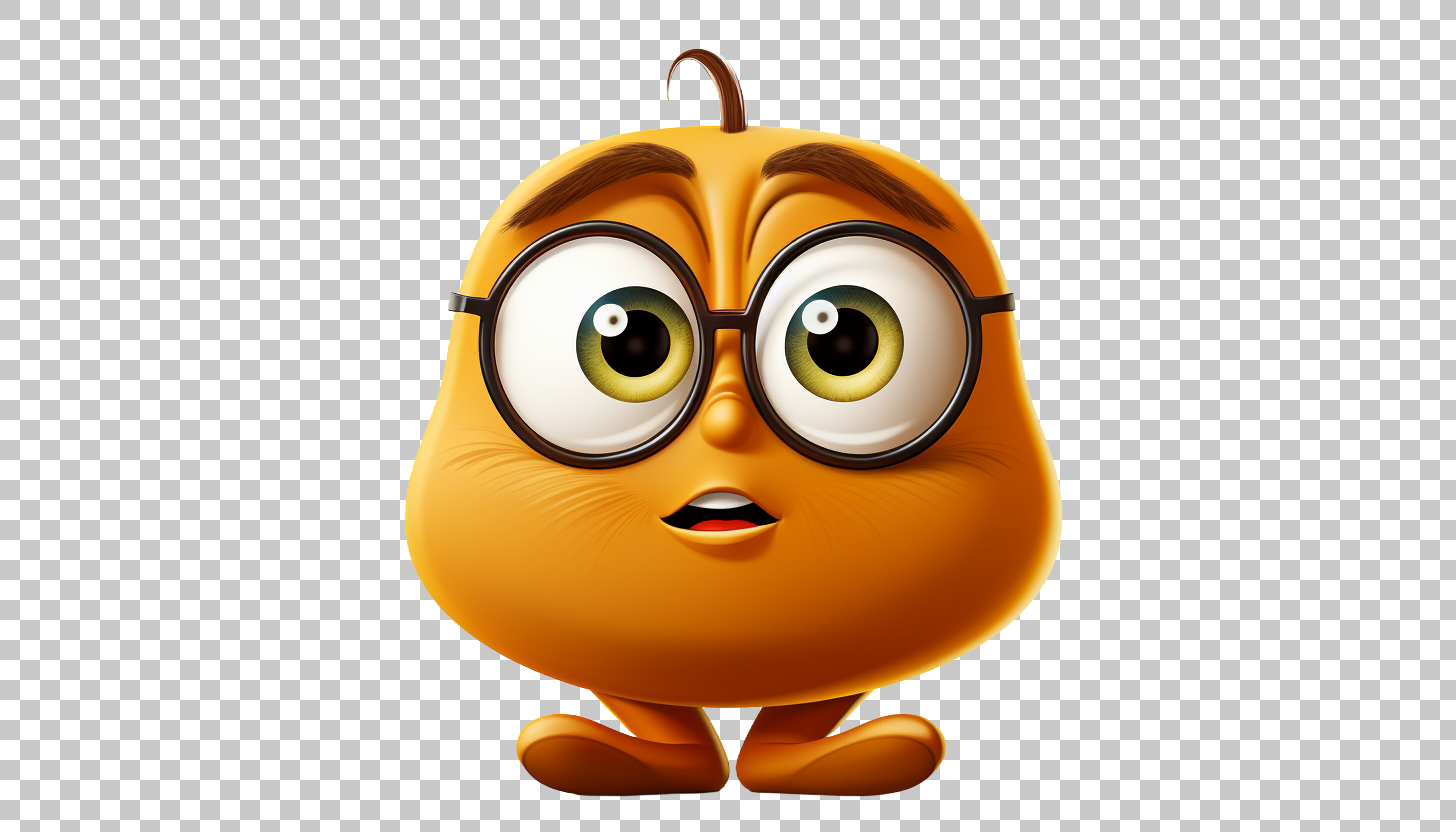 Contemplative Emoticon, Thinking Face Emoji png, Reflective Icon