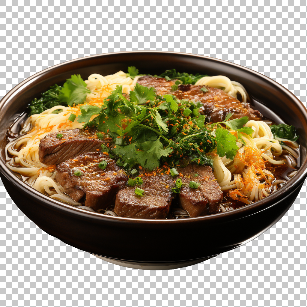 Beef Noodle Soup png, Satisfying Slurp, Asian Goodness