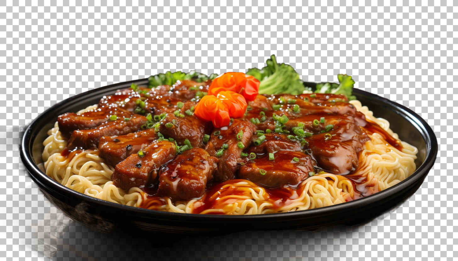 Beef Noodle Soup png, Warmth in Every Bite, Asian Eats