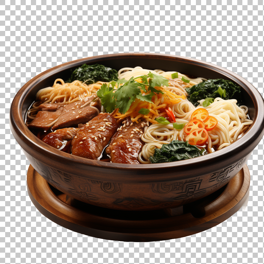 Beef Noodle Soup png, Asian Delicacy, Satisfying Soup Sensation
