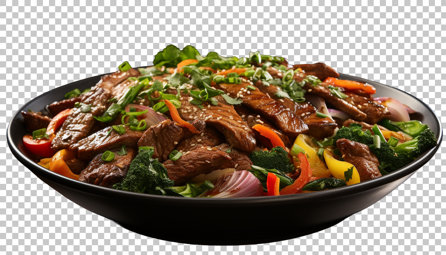 Beef Pad Krapow png, Taste of Thailand, Bold Flavors