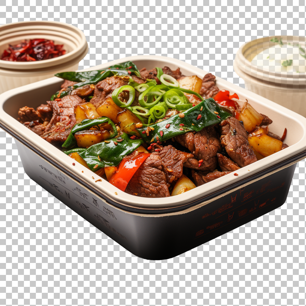 Beef Pad Krapow png, Bold and Spicy, Thai Favorite