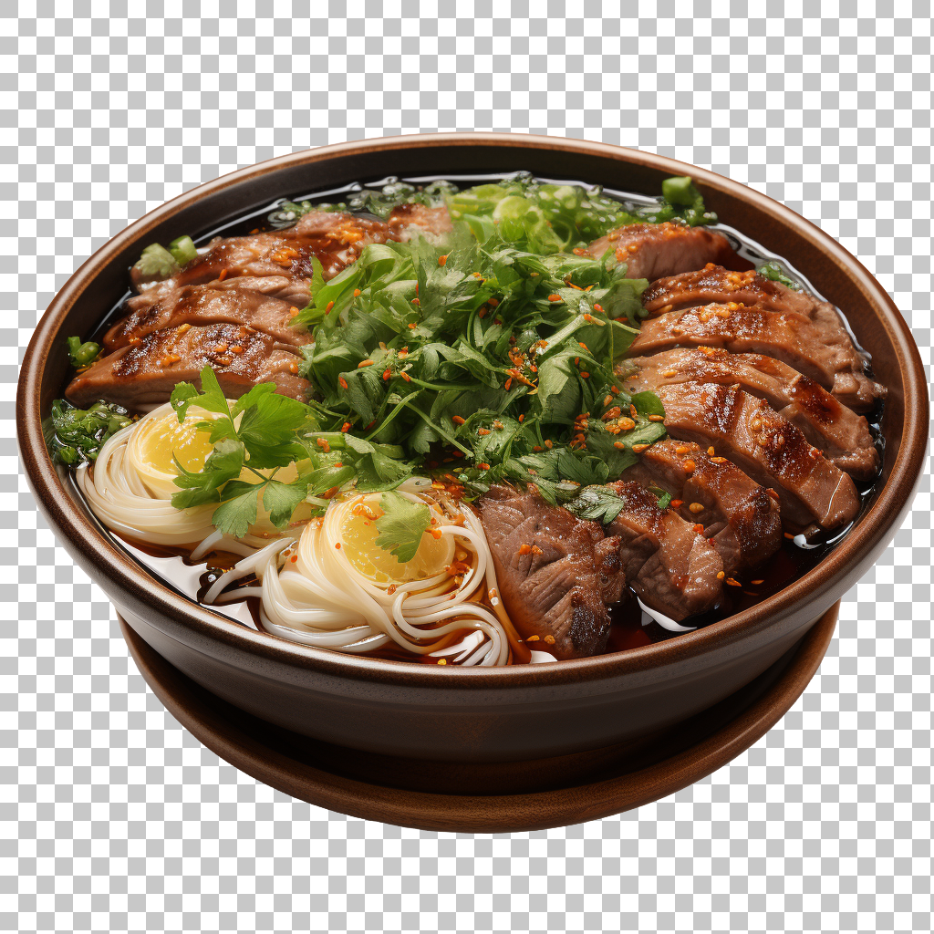 Beef Pho png, Flavorful Broth, Vietnamese Noodle Delight