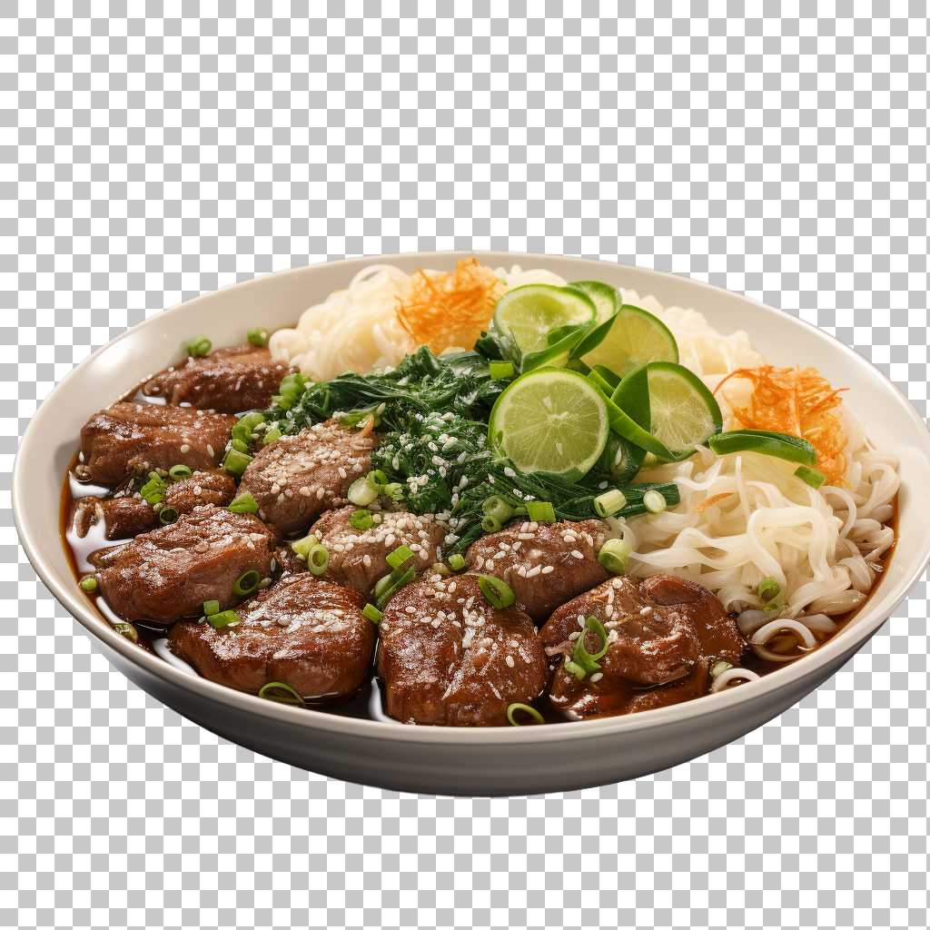 Beef Pho png, Noodle Bowl, Vietnamese Soup Sensation