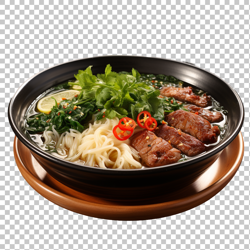 Beef Pho png, Rice Noodles, Vietnamese Comfort Food