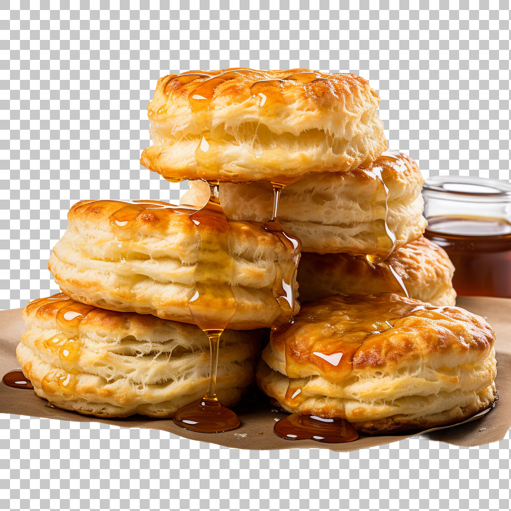 Delicious Breakfast Biscuit png, Flaky Butter Pastry, Homemade Baked Treats