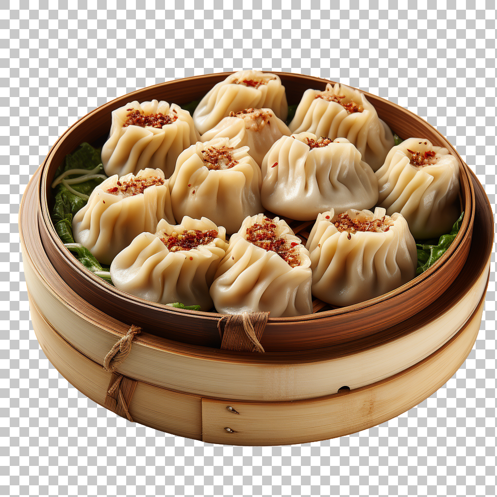 Authentic Dumplings Dish png, Asian Restaurant, Classic Flavor