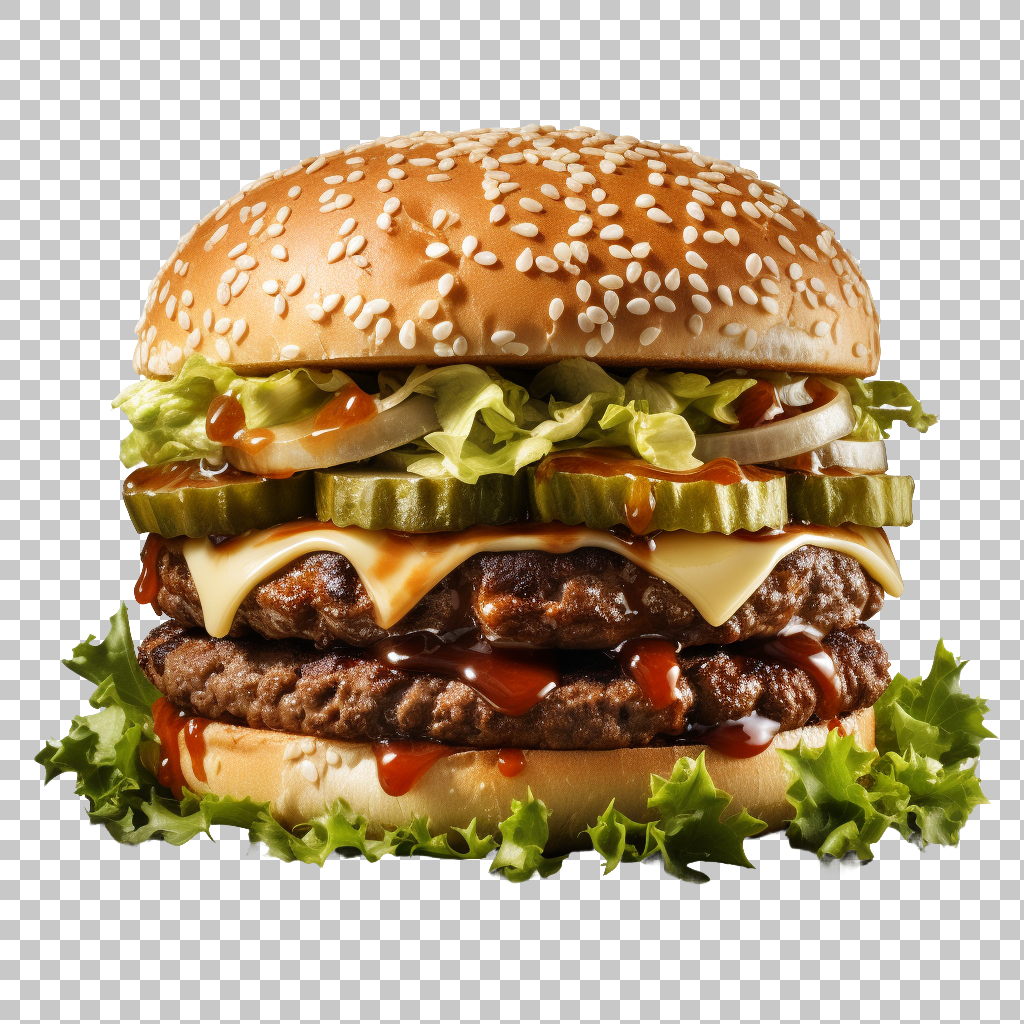 Hamburger Fast Food png Meal, Authentic Recipe, Comfort Cuisine