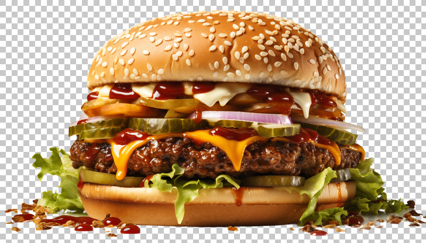 Hamburger Fast Food png, Burger, American Cuisine