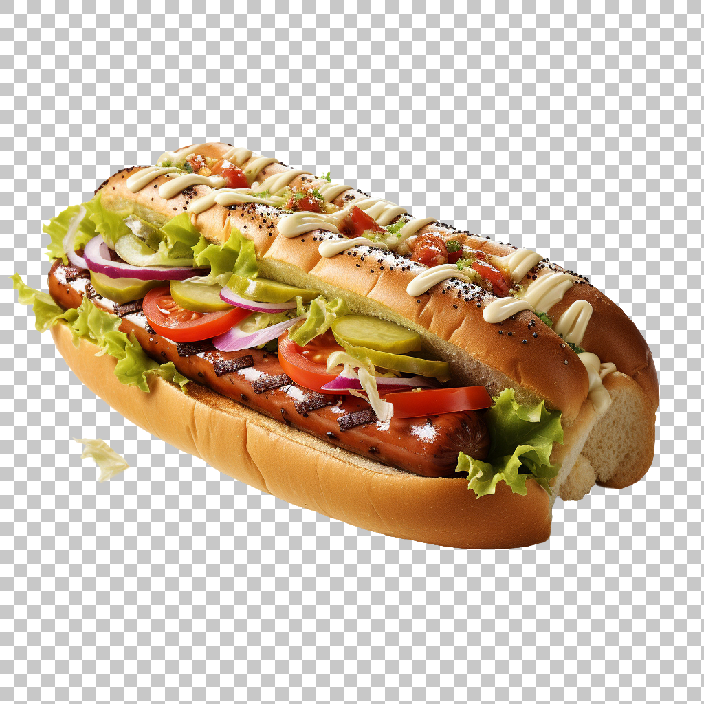 Hot Dog Sausage Bun Condiments Fast Food Recipe png, Savory Snack, Family Favorite