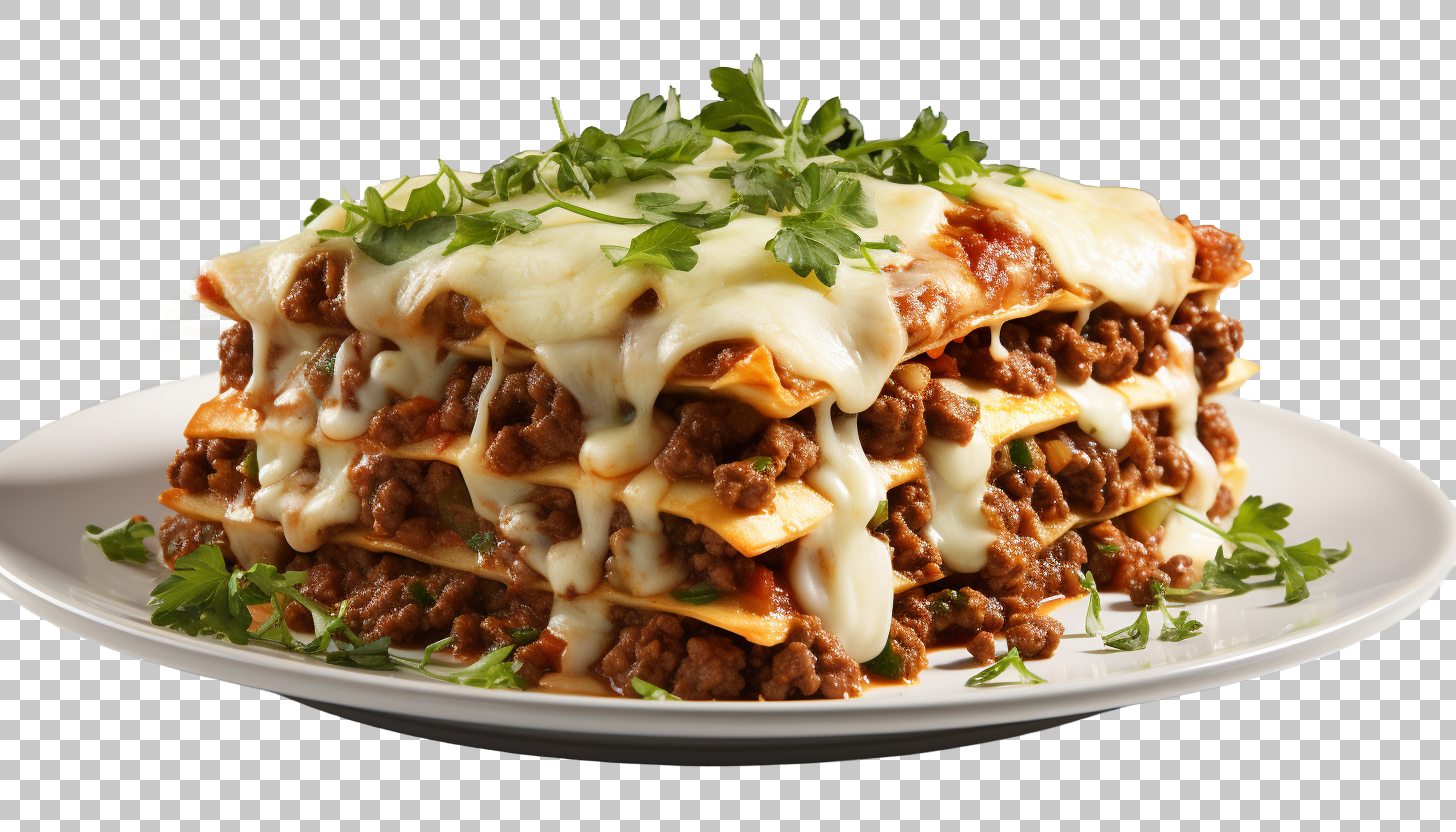Lasagna Ingredients Clipart png, Lasagna Making, Flavorful Dish