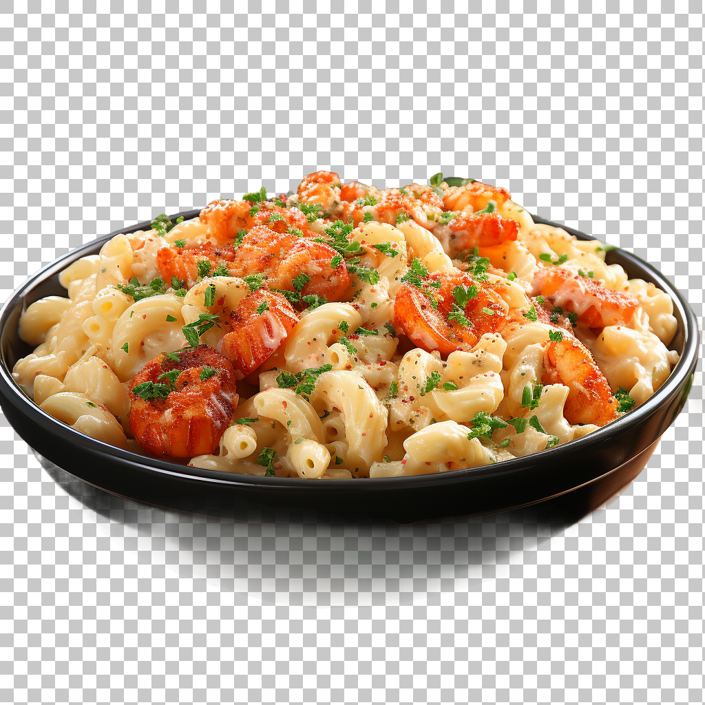 Lobster Mac and Cheese Ingredients Clipart png, Pasta Making, Flavorful Dish