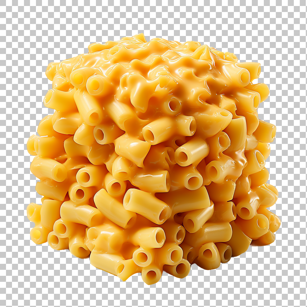 Macaroni and Cheese Pasta Food png, Creamy Delight, Comfort Cuisine