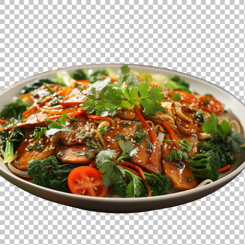 Pad See-Ew Thai Stir-Fried Wide Noodles Vegetables Food png, Homemade Recipe, Traditional Dish