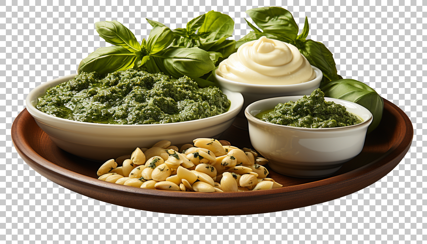 Pesto Pasta Italian Basil Pine Nuts Sauce Food Recipe png, Traditional Delicacy, Family Favorite