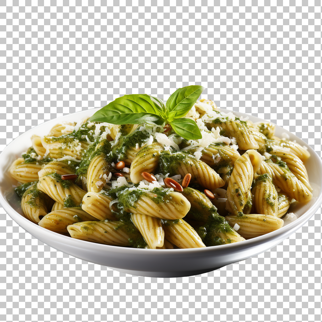 Pesto Pasta Ingredients Clipart png, Cooking Pesto Pasta, Flavorful Dish