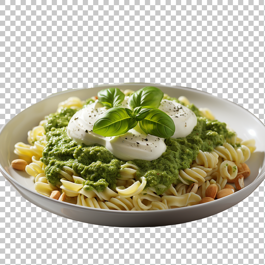 Pesto Pasta Italian Basil Pine Nuts Sauce Food Artwork png, Homemade Cooking, Comfort Food