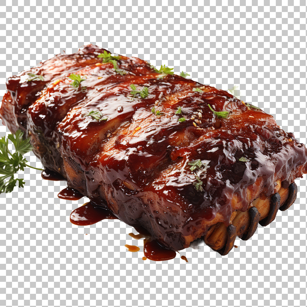 Ribs barbecue meaty saucy smoked food png images delicious barbecue