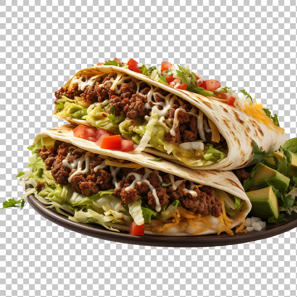 Tacos with Bold Mexican Flavors png, Tasty Treat, Spicy Adventure