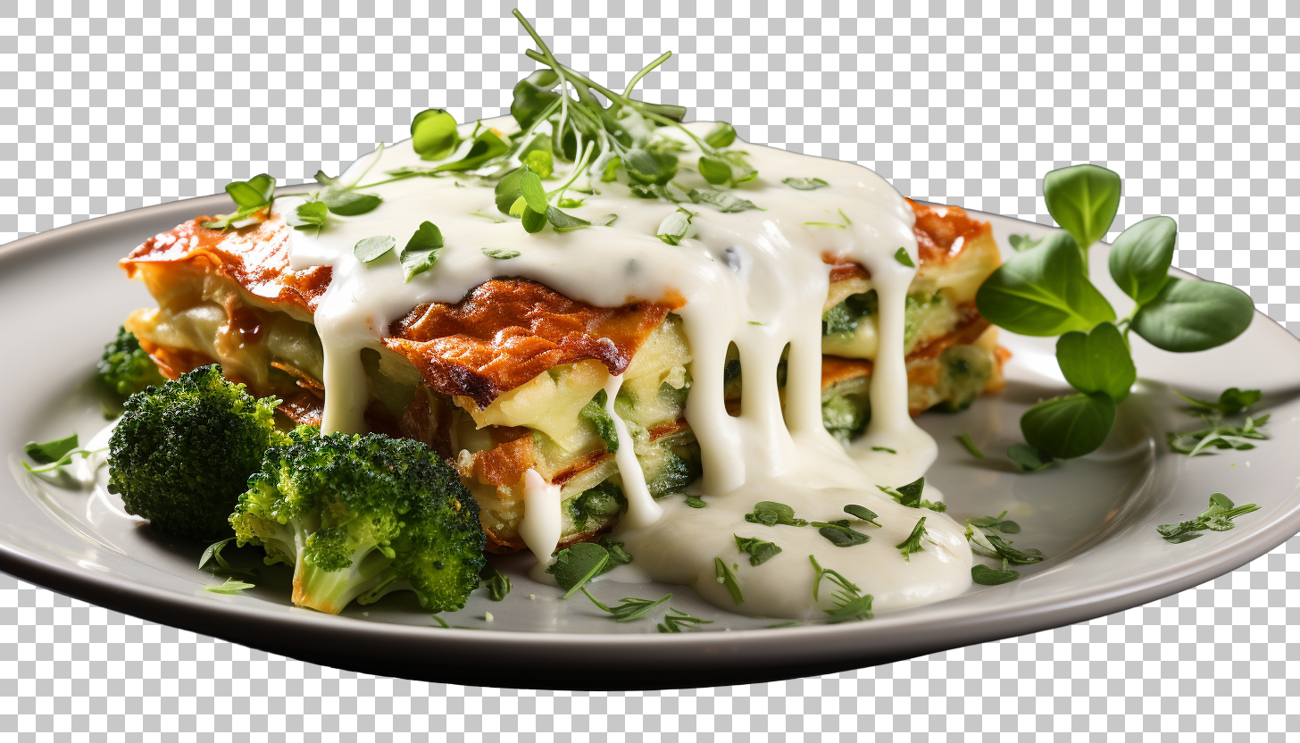 Vegetable Lasagna png, Vegetarian Option, Delicious Recipe