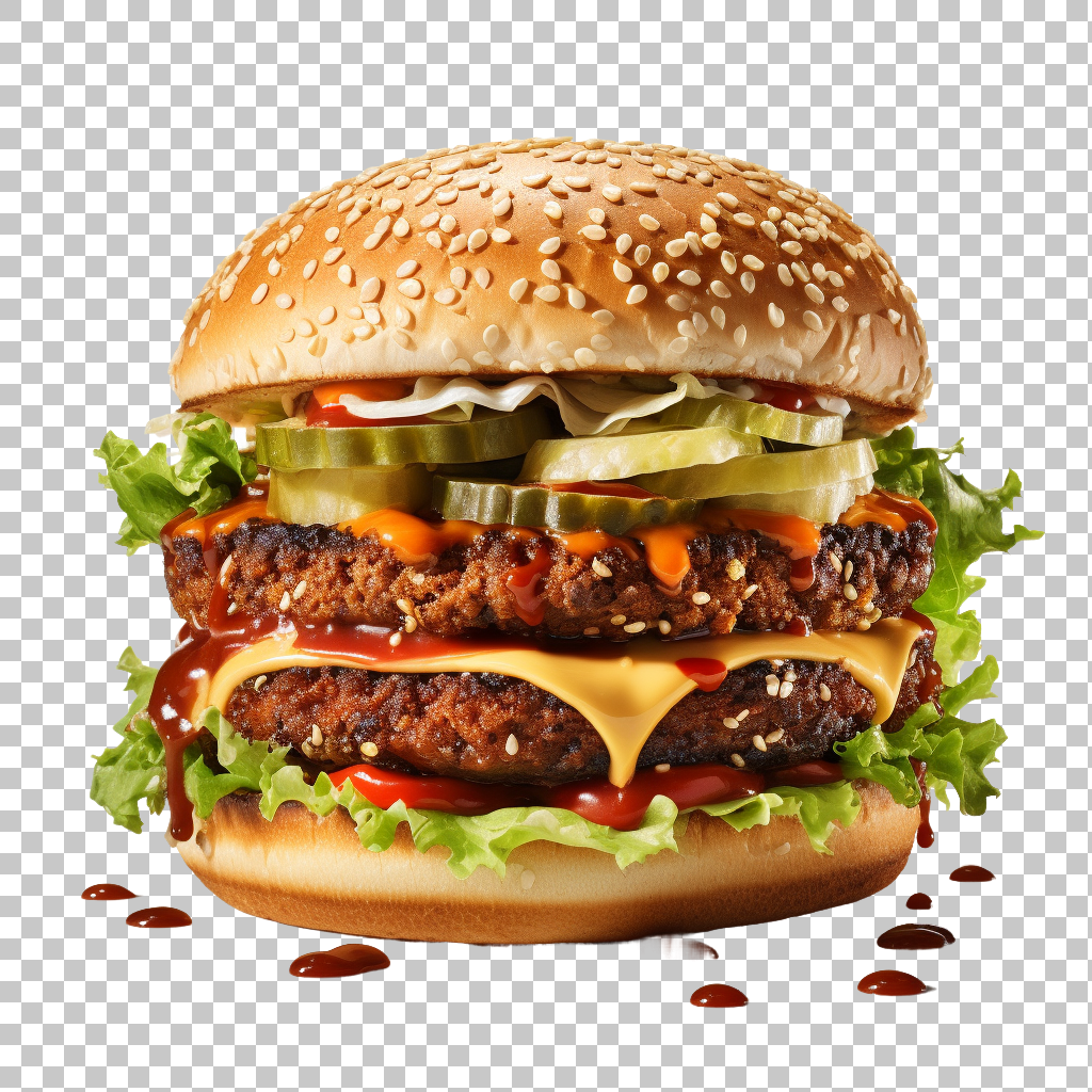 Veggie Burger Patty Bun Toppings png, Plant-Based Cuisine, Savory Treat