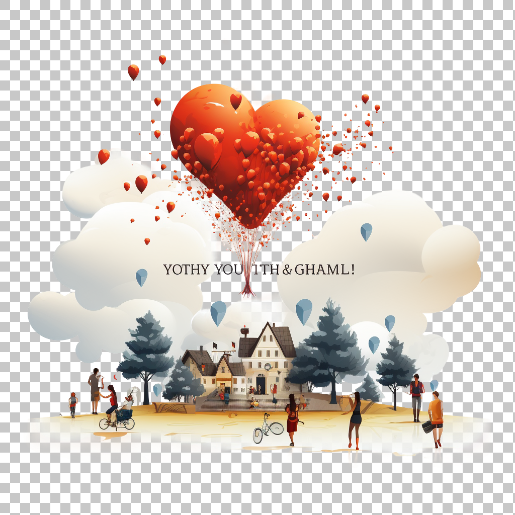 International Youth Day png, Shaping Our Future, Youth Leadership