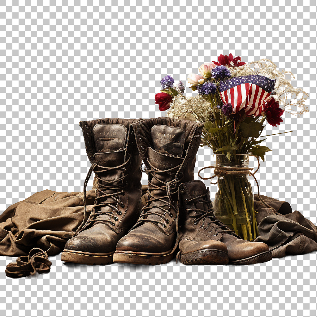 Memorial Day png, Gratitude and Remembrance, Military Honor