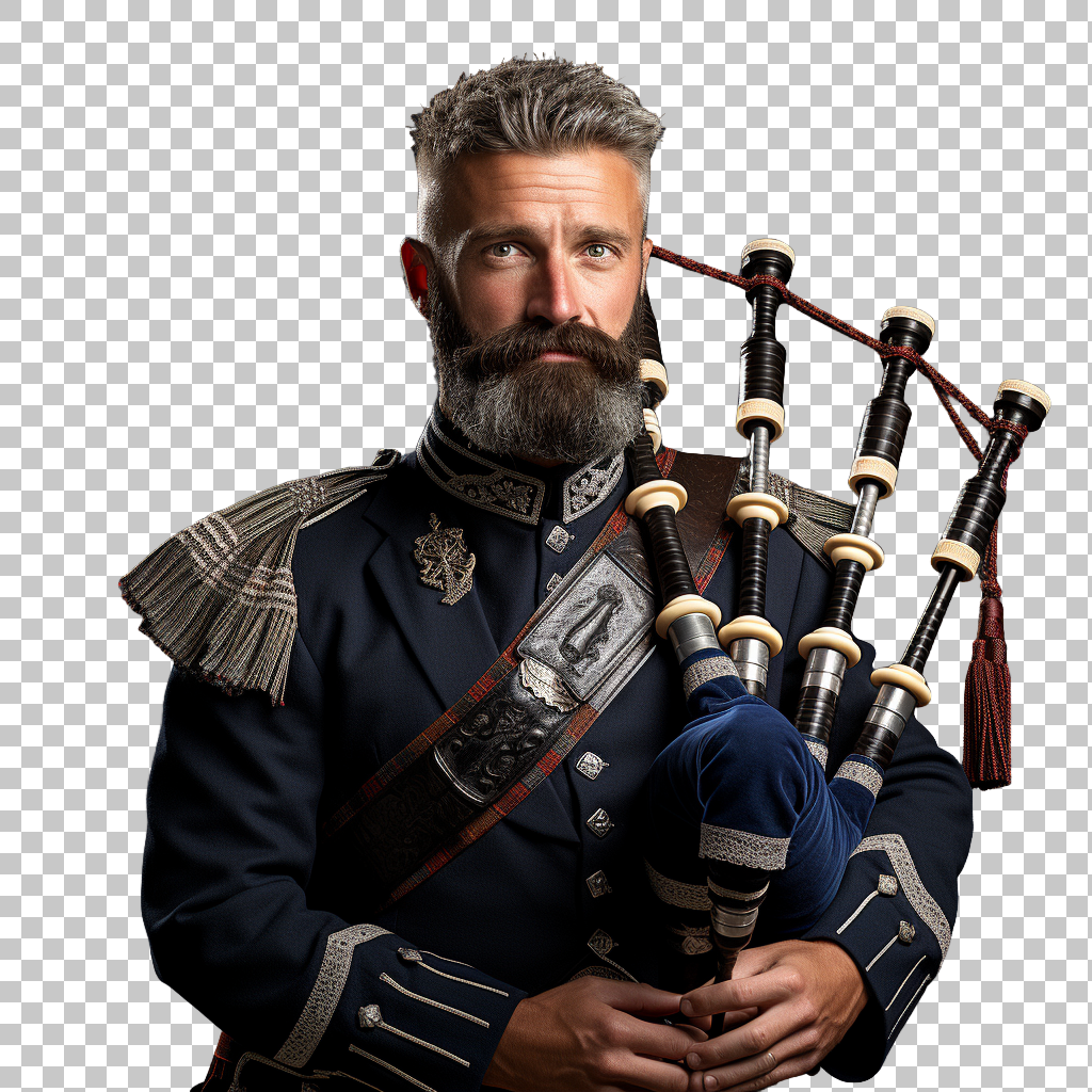 St. Andrews Day Scottish Celebration png, Bagpipes and Kilts, Scottish Festival