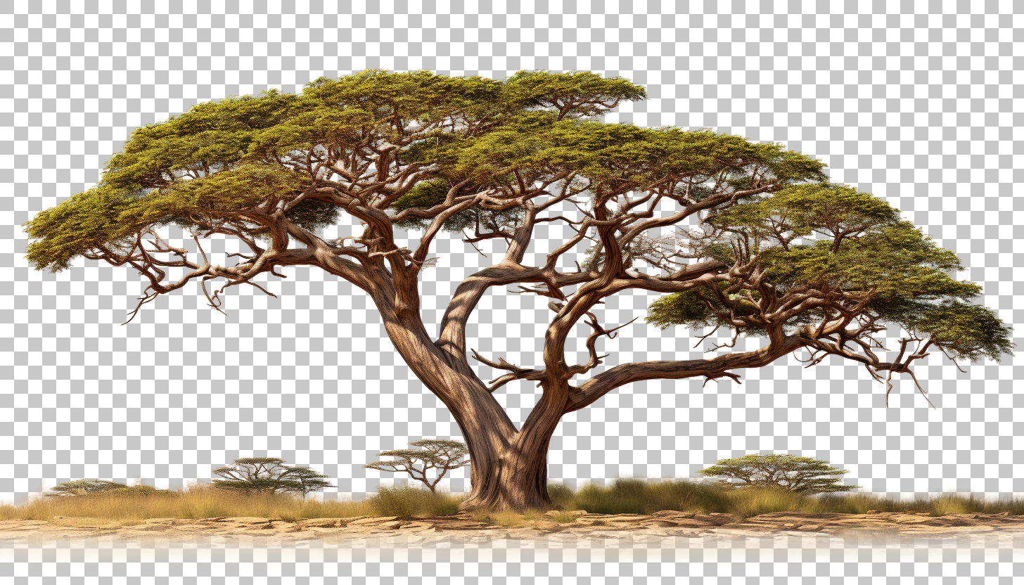 Acacia Tree Savannah png, African Savannah, Wildlife Sanctuary
