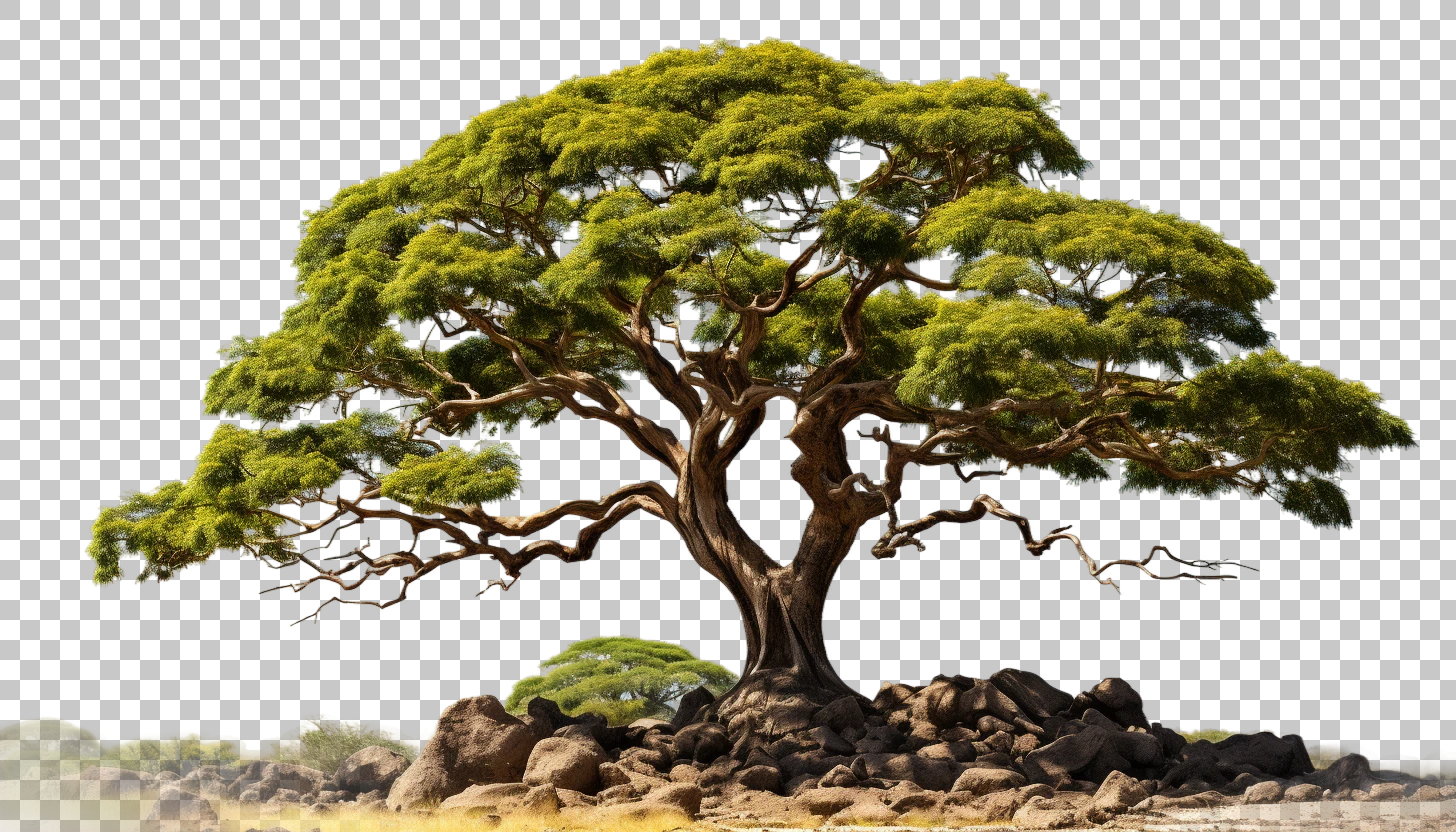 Boojum Tree png, Singular Desert Flora, Rare Succulent Variety