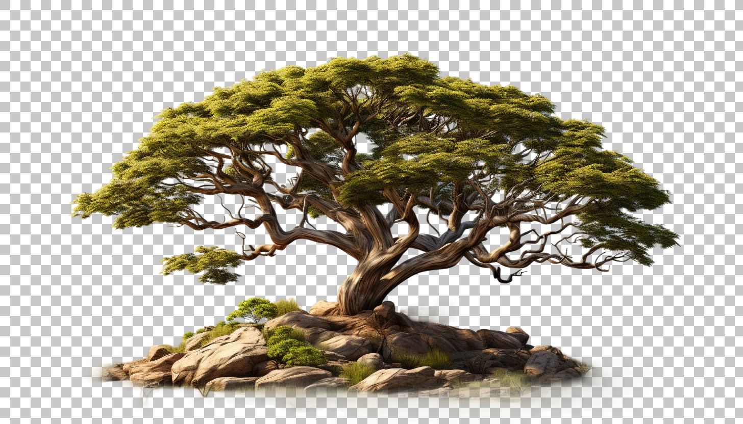 Boojum Tree png, Eccentric Botanical Wonder, Strange Desert Plant