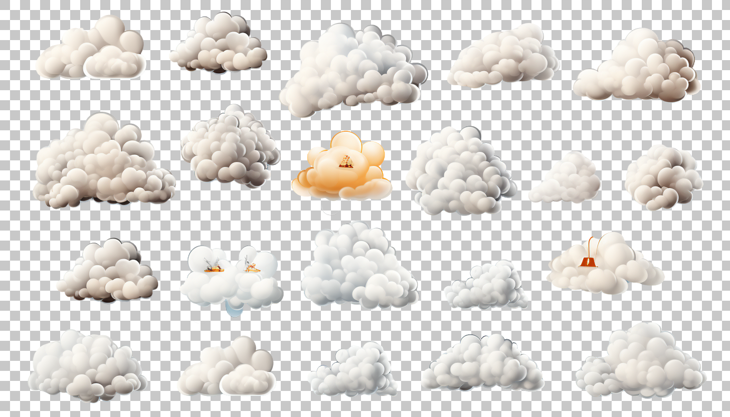 Stratocumulus clouds sky weather png, Weather pattern illustration, Cloud formation silhouette