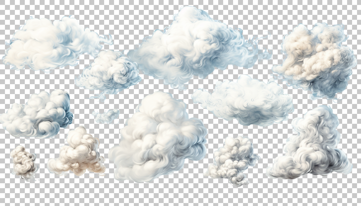 Stratocumulus clouds sky weather png, Cloudy atmospheric view, Weather pattern backdrop