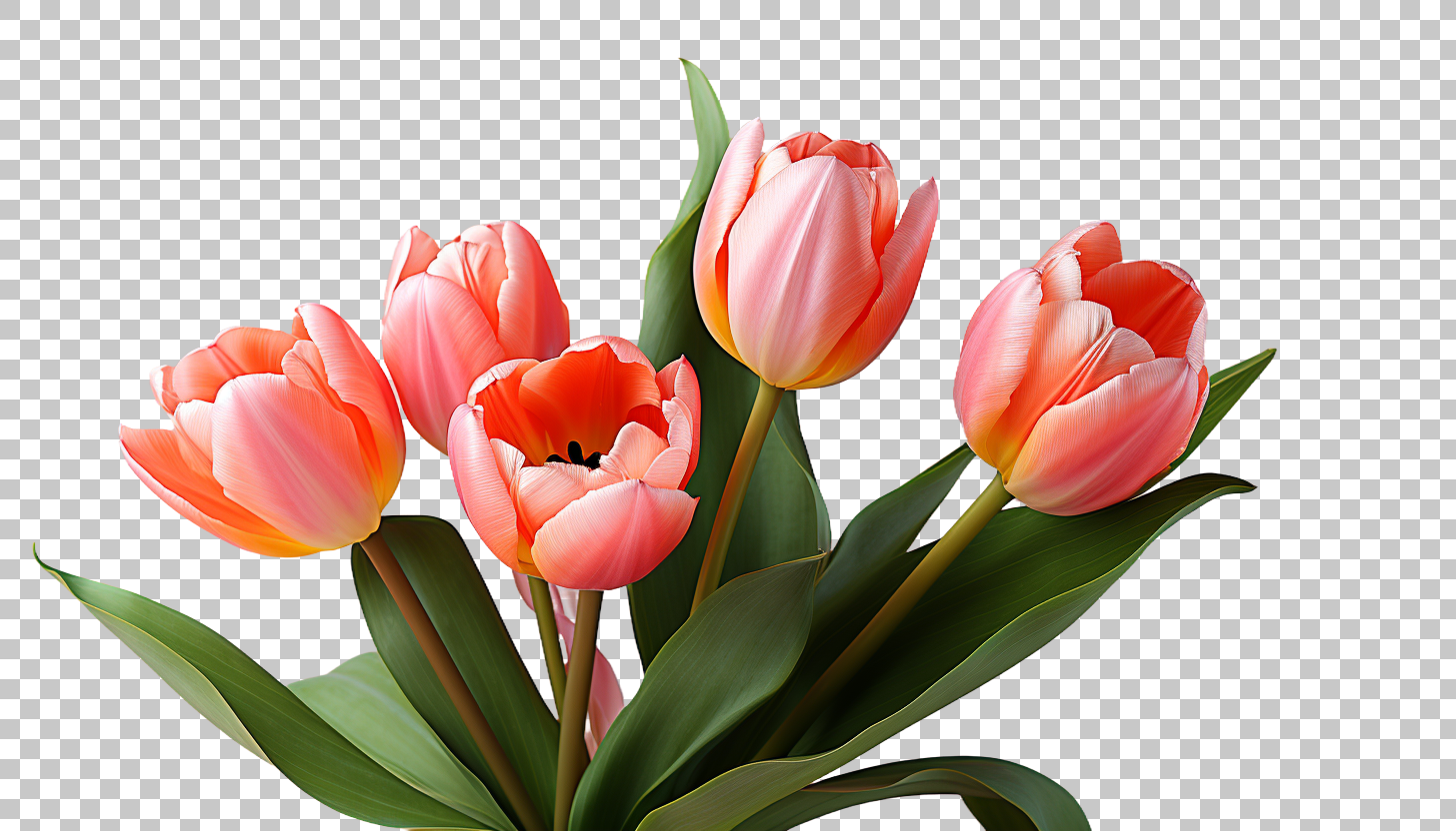 Tulip bulbs spring png, Springtime tulip illustration, Colorful flower bulbs