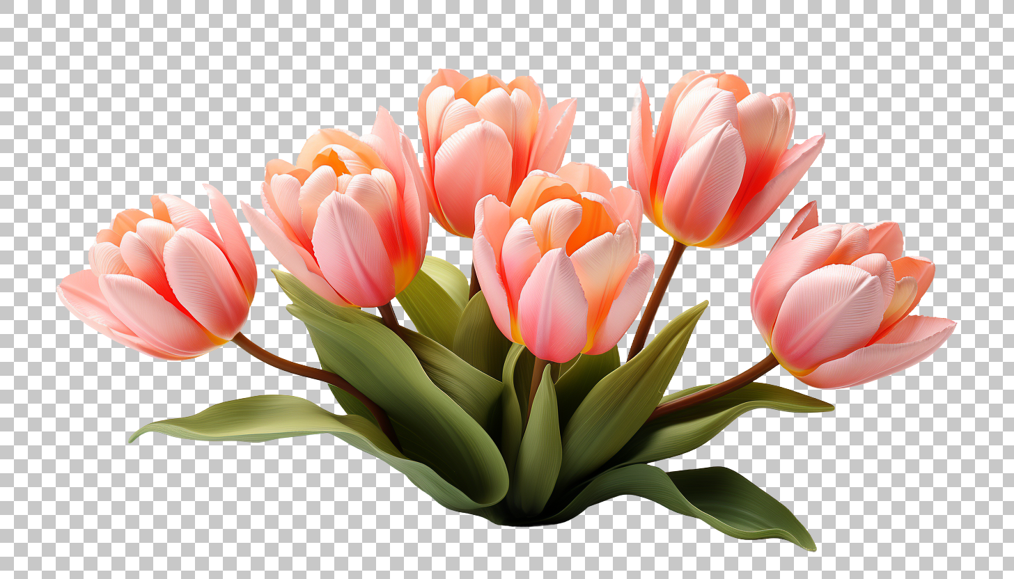 Tulip bulbs spring png, Spring flower bulbs, Floral design elements
