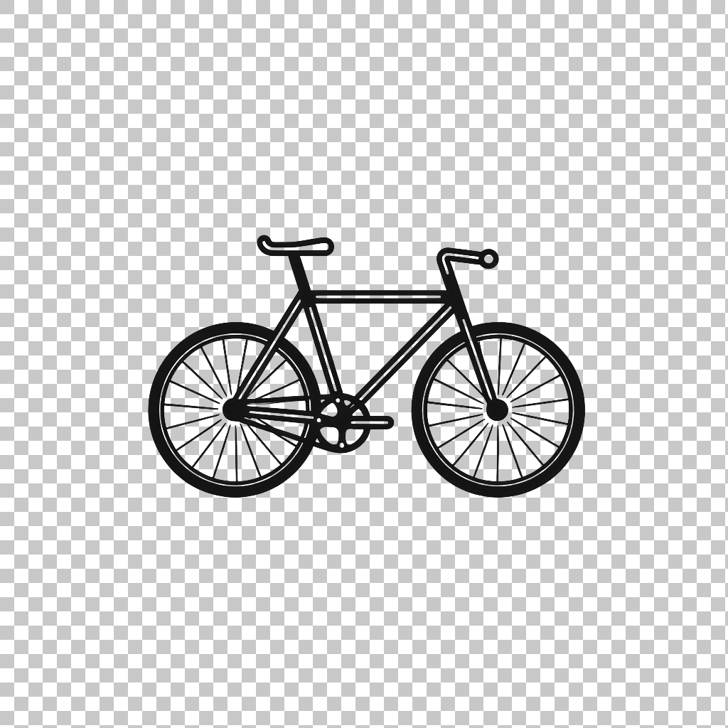 Bicycle icon png, Cycling Symbol Graphic, Bike Emblem