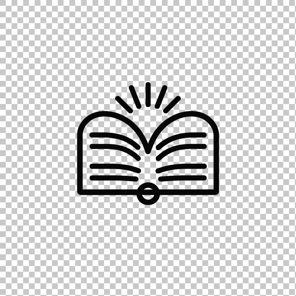 Book Icon png, Book Vector Graphic, Knowledge Symbol