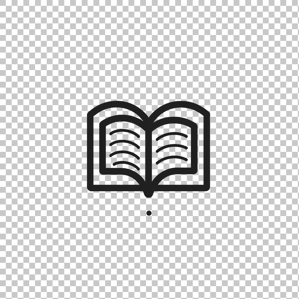 Book Icon png, Book Clipart Illustration, Study Material Graphic